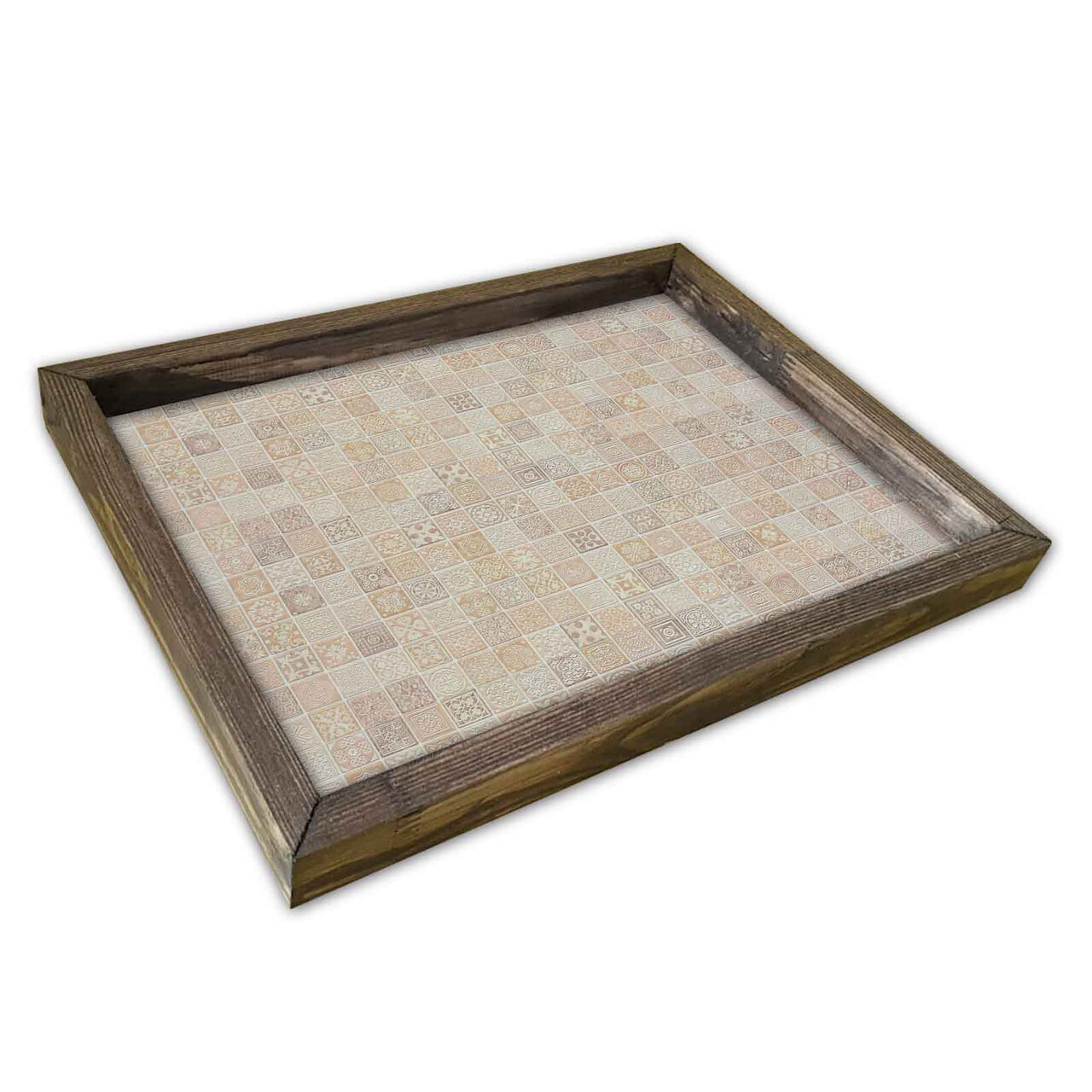 Tava pentru servire, AT-017, 30x40 cm, Multicolor - imagine 3